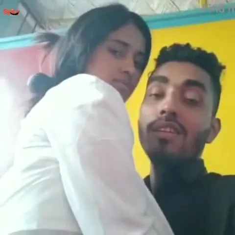 Beautiful desi girl riding bf's cock and kissing romantically