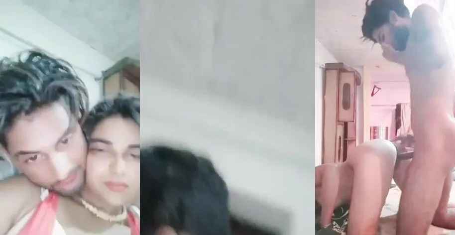 Beautiful Lucknow girl pleasing boyfriend with doggy style fuck