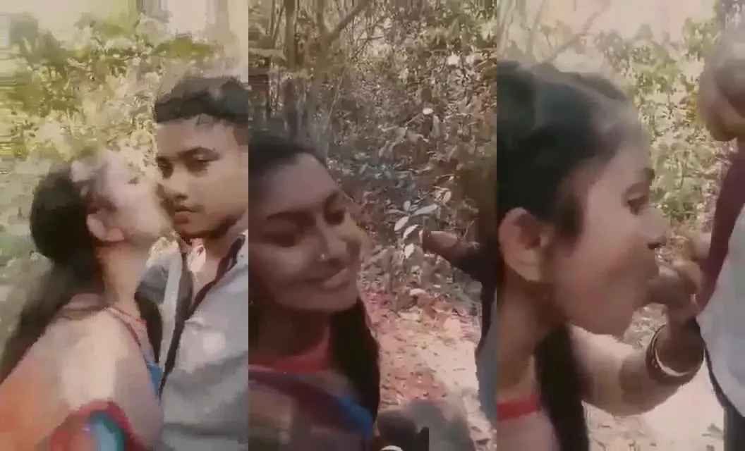 Bengali college girl having spicy blowjob and swallows his cum