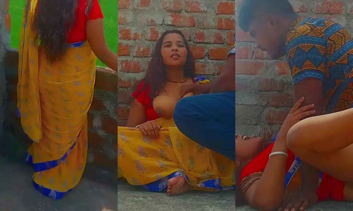 Bhojpuri village sexy bhabhi and devar illicit sex on terrace