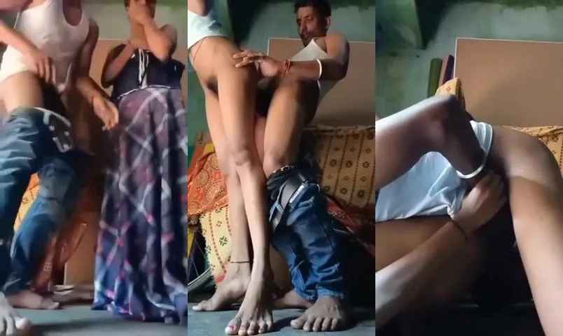 Bihari village slutty sali secretly seduced and fucked by her pussy lover jija
