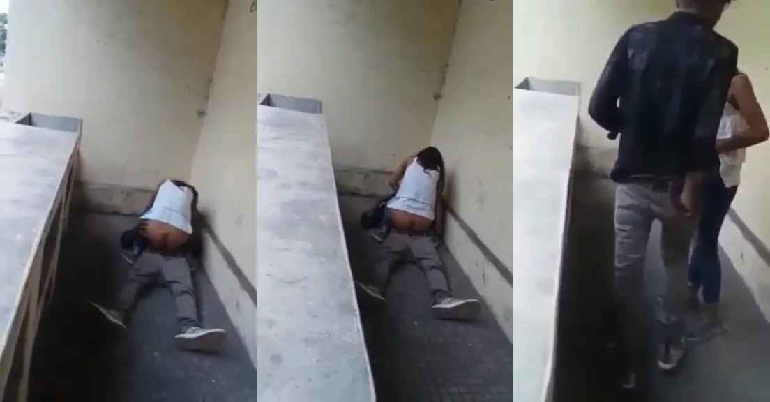 Bihari young couple's hidden mms of fucking in college building