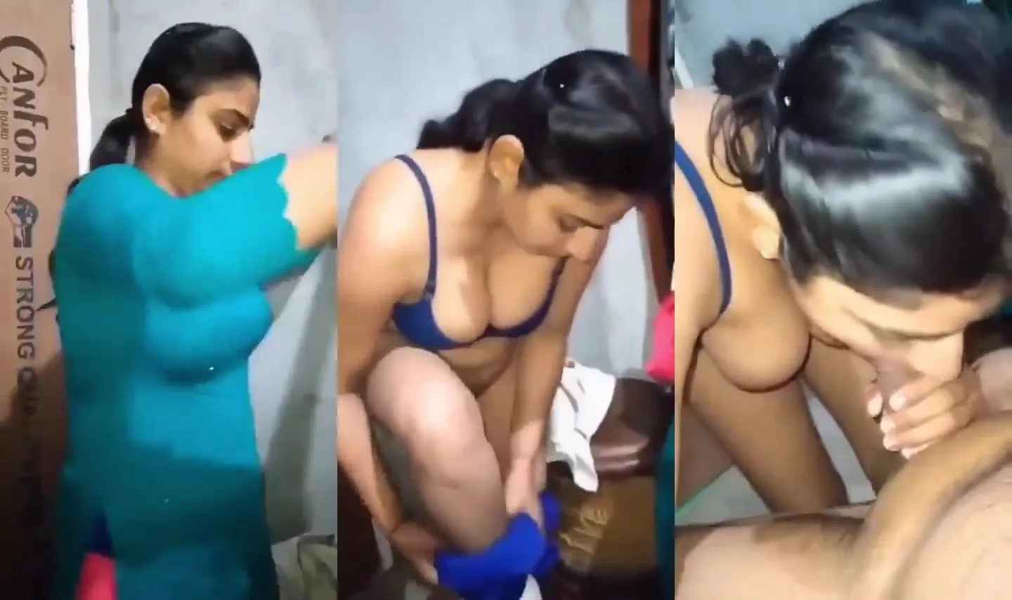 Cheating Noida housewife secret missionary sex with college friend