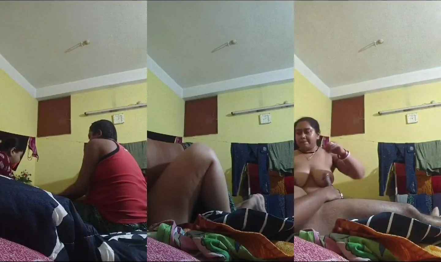 Chubby big butt bhabhi sucking and riding hubby's big rod