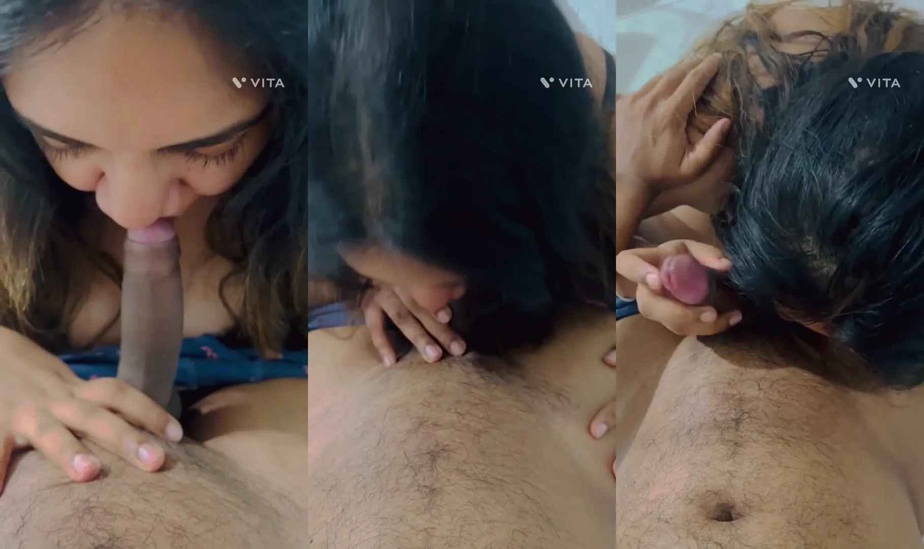 Cute young call girl giving stunning deep BJ to customer