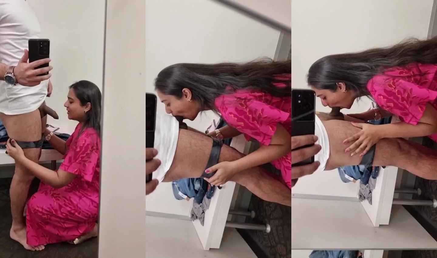 Desi mascular guy getting deepthroat from his married sister