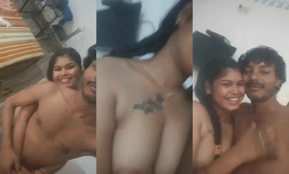 Desi naughty boy shows naked girlfriend on live cam