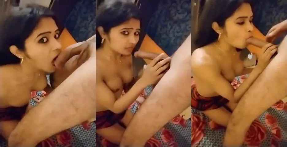 Desi office girl impressing her boss with deep sexy BJ