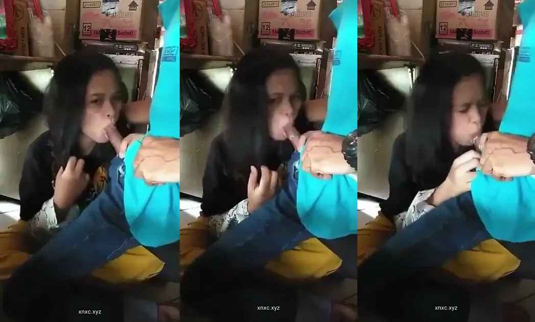 Desi village girlfriend giving oral pleasure to bf