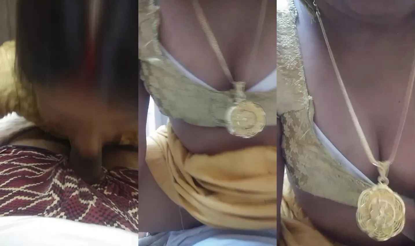Horny desi aunty in saree enjoying dick ride of sexy nephew