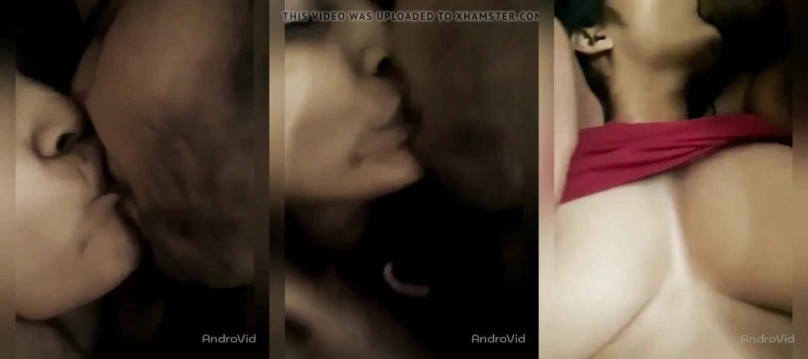 Indian college couple sensual kissing and boobs sucking mms