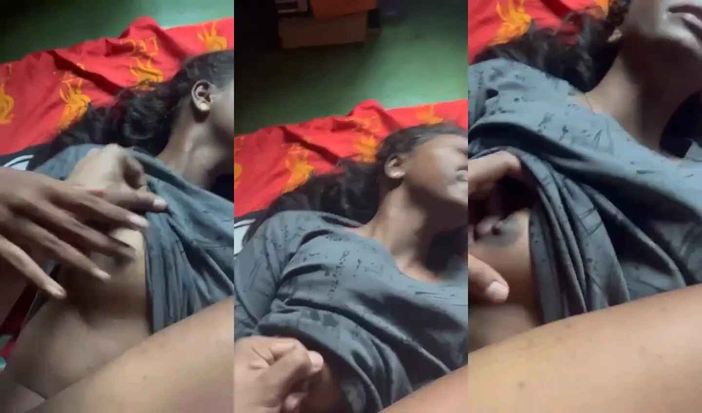 Kerala lusty aunty enjoying intense sex with nipples squeezing