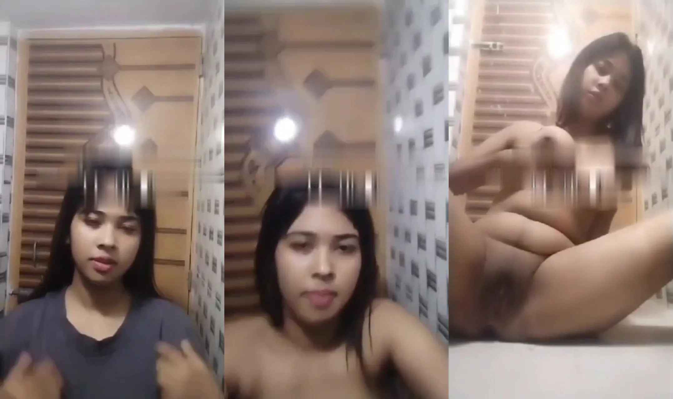 Kolkata young girl showing big boobs and pussy in nude xxx