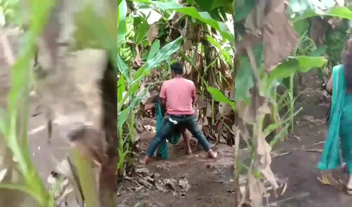 Mallu school teacher and her lover fucking in farm hidden mms