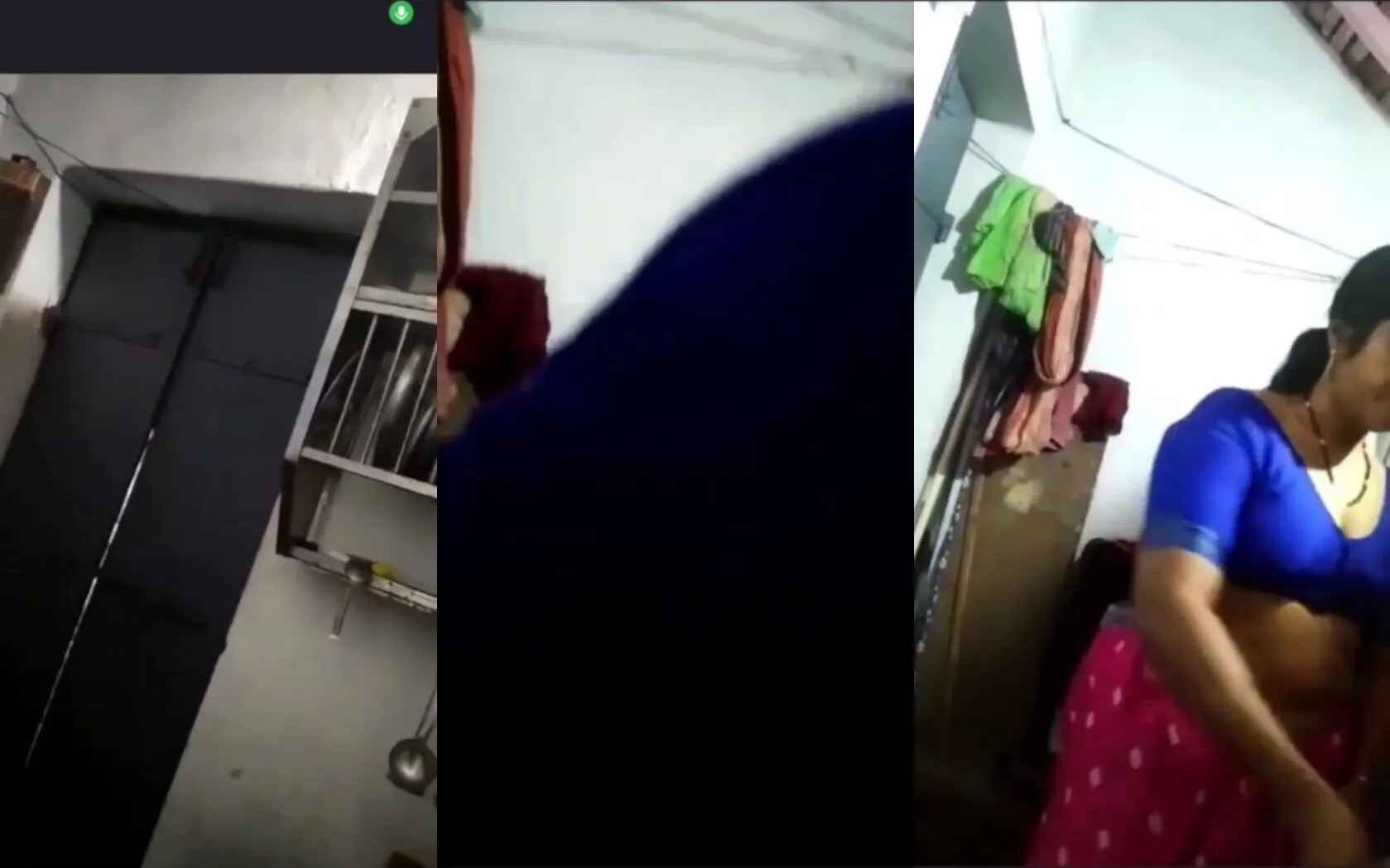 Marathi naughty son records her mother getting naked