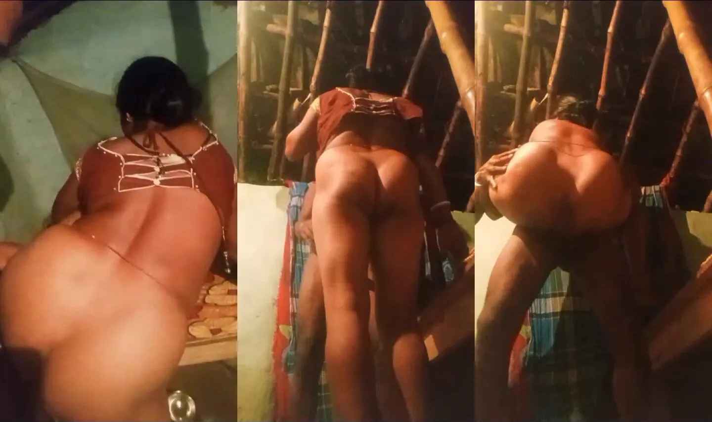 Mature Bihari village couple passionate night sex mms