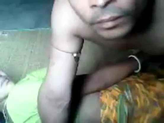 Newly married village bengali boudi rough sex with husband