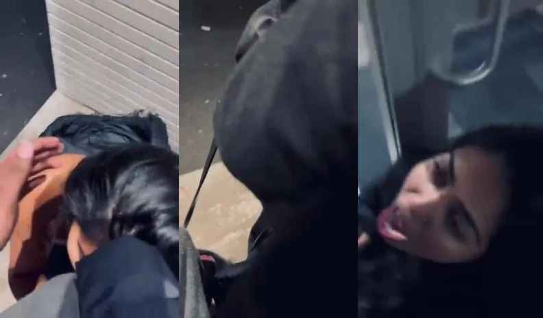 NRI hot slut giving BJ to stranger guy on Newyork road