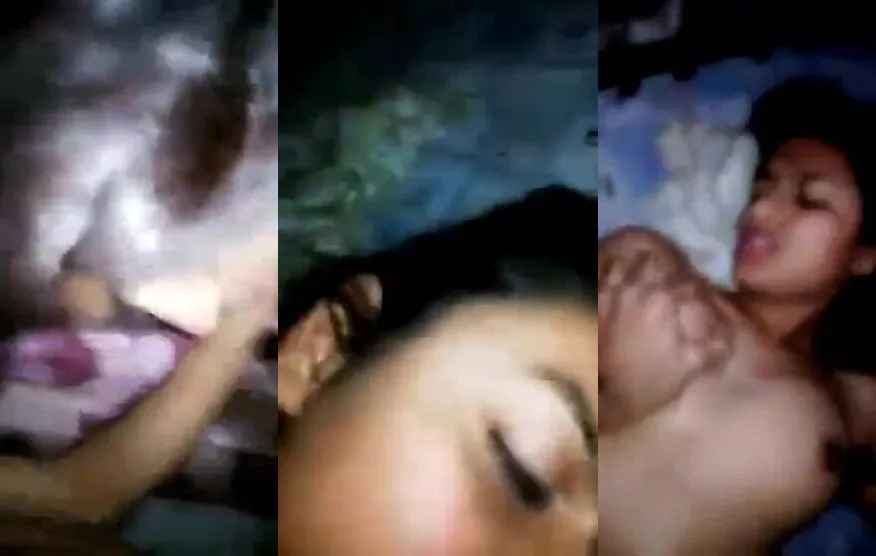Petite Goa girl painful missionary sex with dominant bf in lodge
