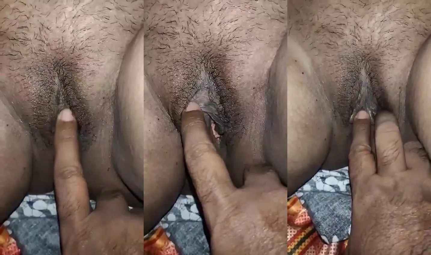 Sexy big dick boy tormenting horny mallu bhabhi by her pussy fingering