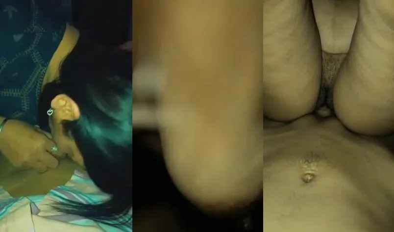 Shy Punjabi kudi sucking lover's dick and riding hard