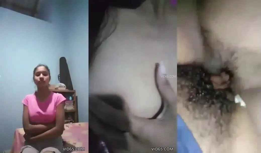 Slim hot girl's nude boobs and pussy mms with hot sex