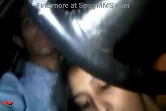Slutty Indian girl Aparna spicy blowjob in car