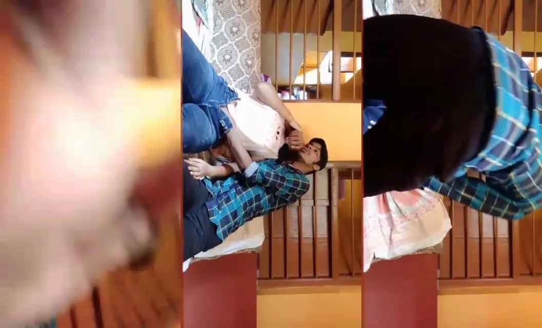 Slutty Rajasthani cousin hot foreplay and kissing with horny brother