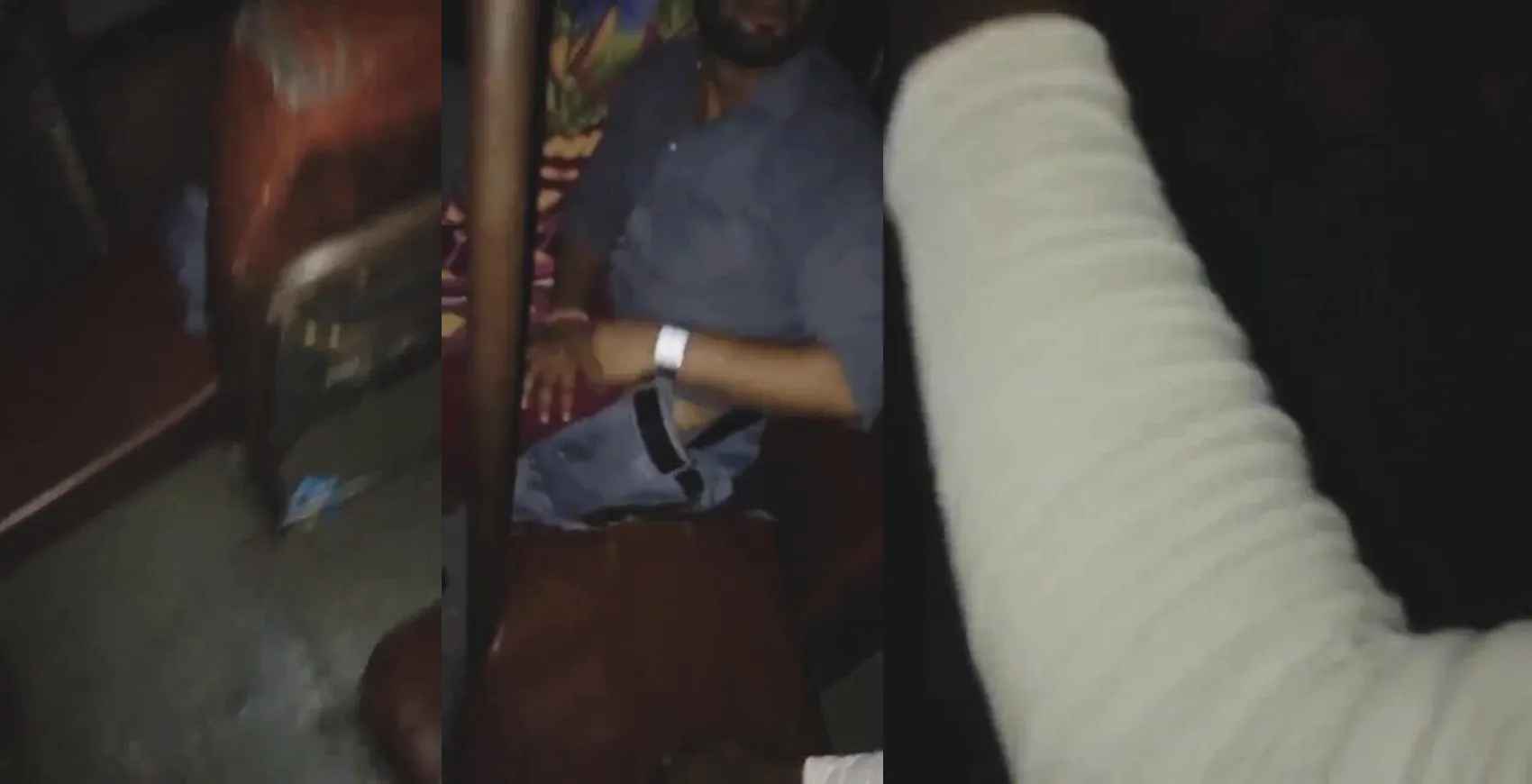 UP bus conductor and passanger girl caught while fucking in bus