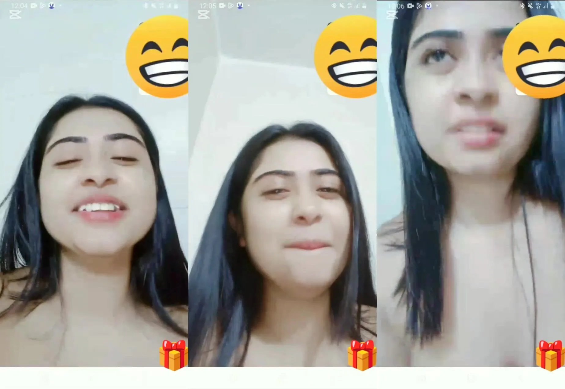 Beautiful desi maal nude talk on video call with lover