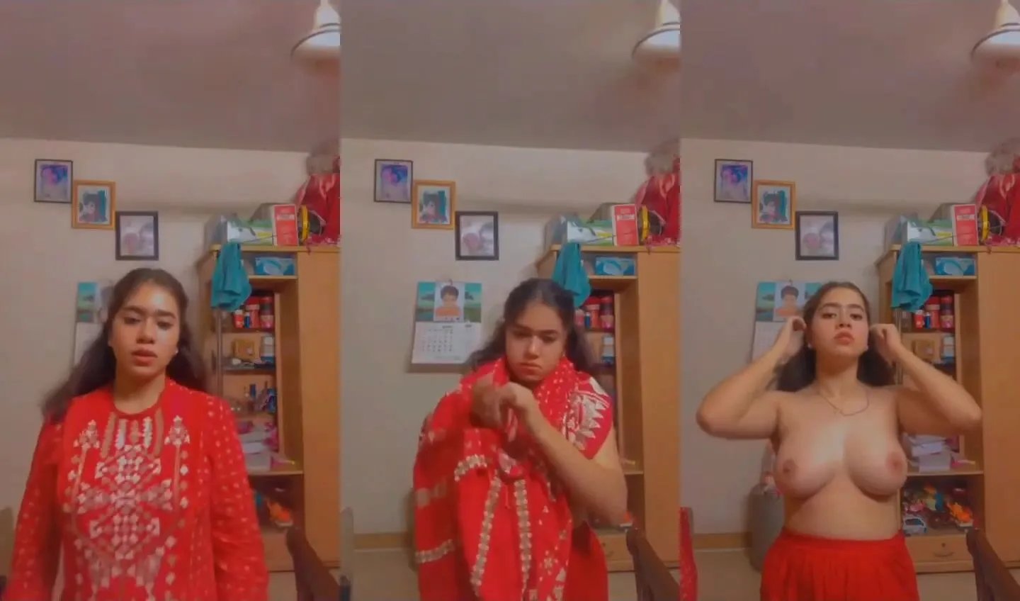 Beautiful south Indian wife makes hubby horny with nude selfie mms
