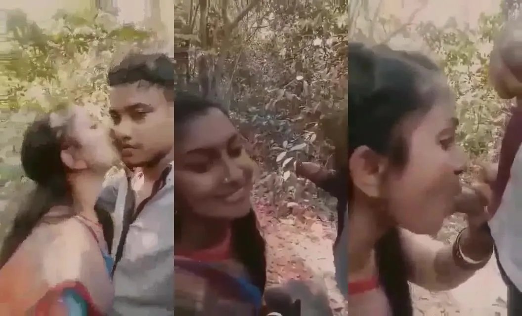 Bengali college girl having spicy blowjob and swallows his cum