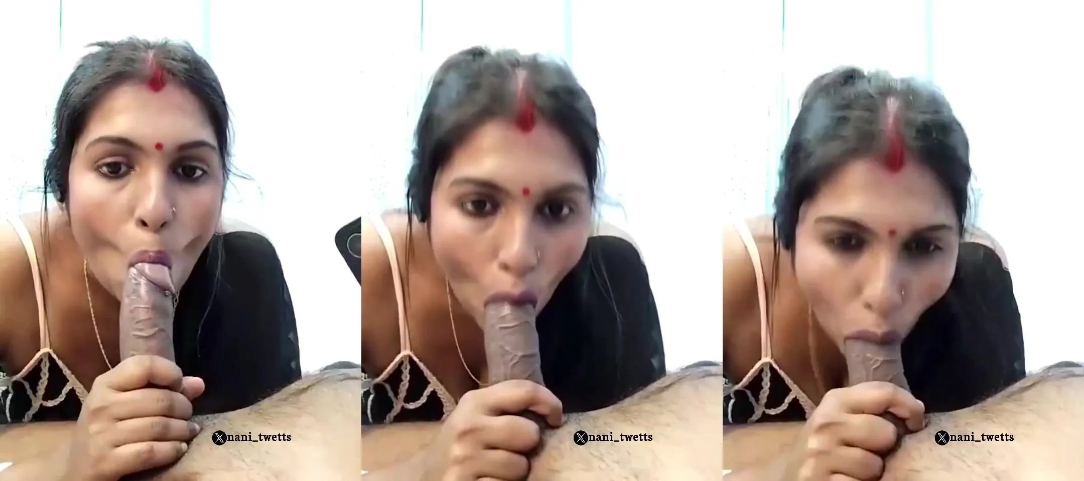 Bhojpuri horny aunty live telecast of deep blowjob
