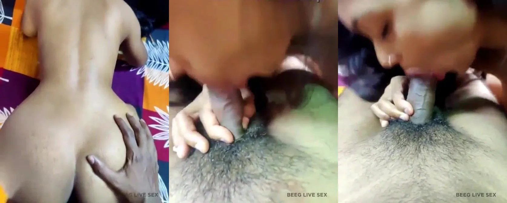 Bhojpuri wife pleased with deep blowjob and hard doggy style