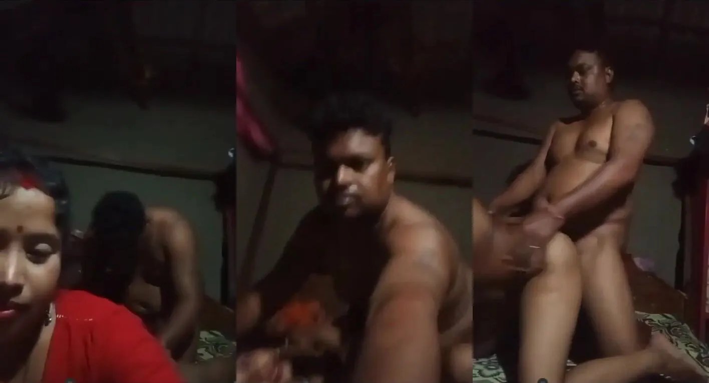 Bihari village bhabhi role-playing first night bride with devar
