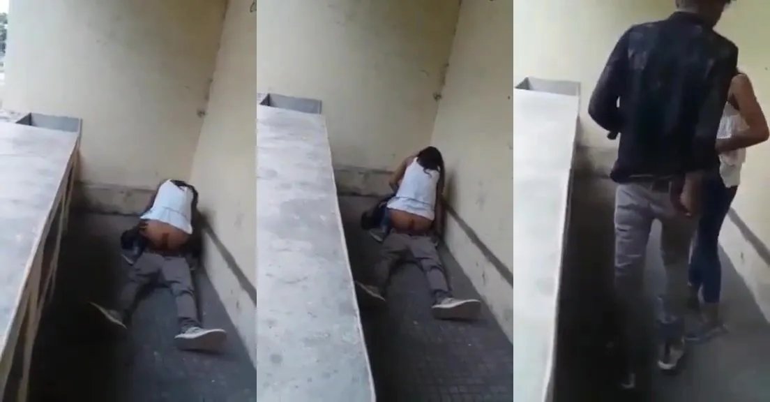 Bihari young couple's hidden mms of fucking in college building