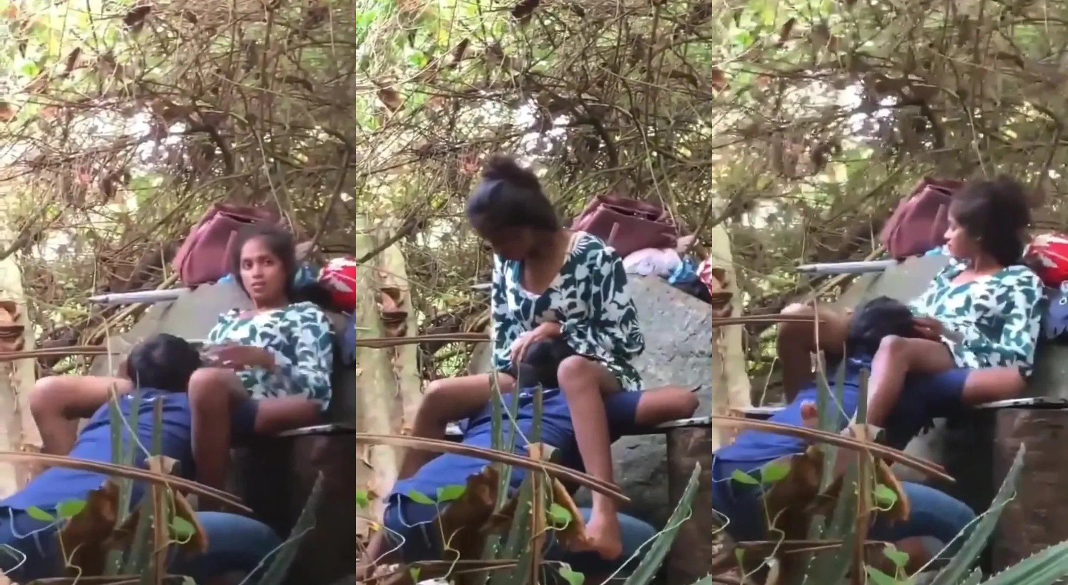 Chennai college girl getting sucked her pussy from desperate lover