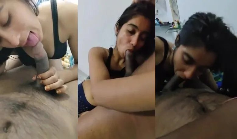Desperate desi girl stunning blowjob with her bestfriend