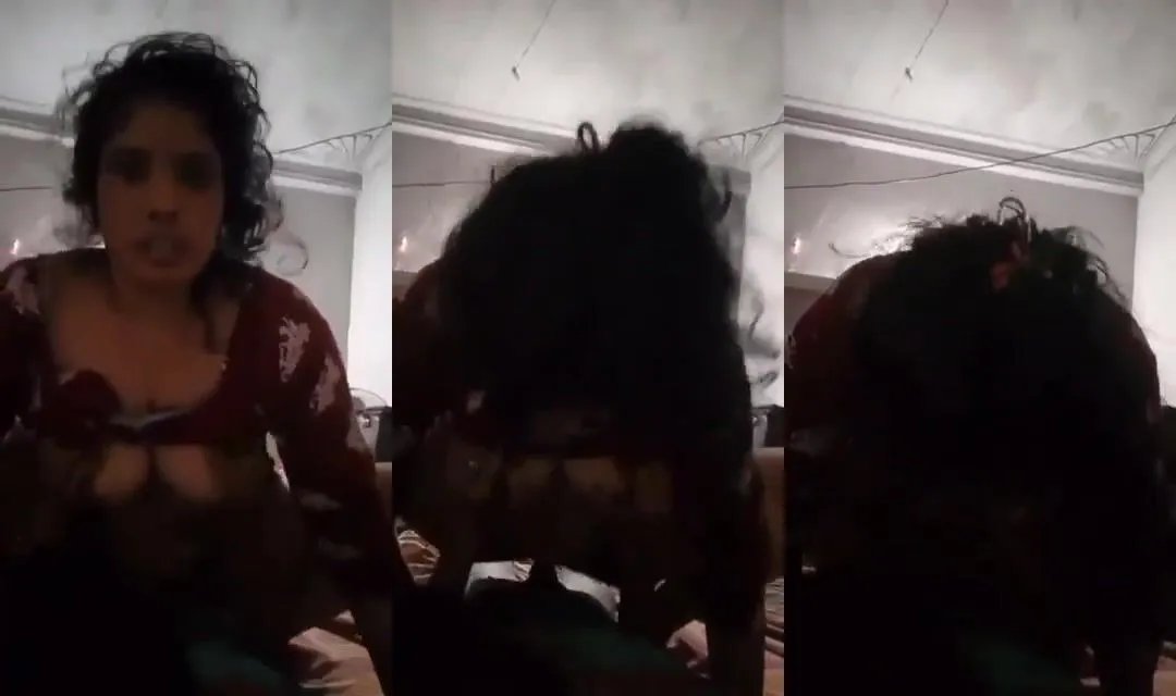 Horny indian bhabhi riding like a cowgirl on teen boy's cock