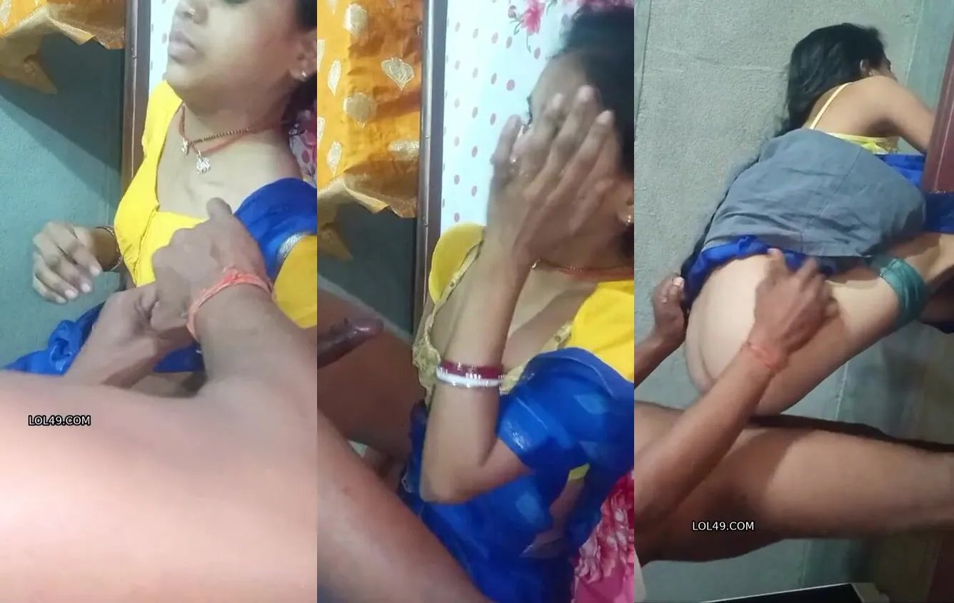 Horny village man sucking sister-in-law's boobs and fucking in doggy style