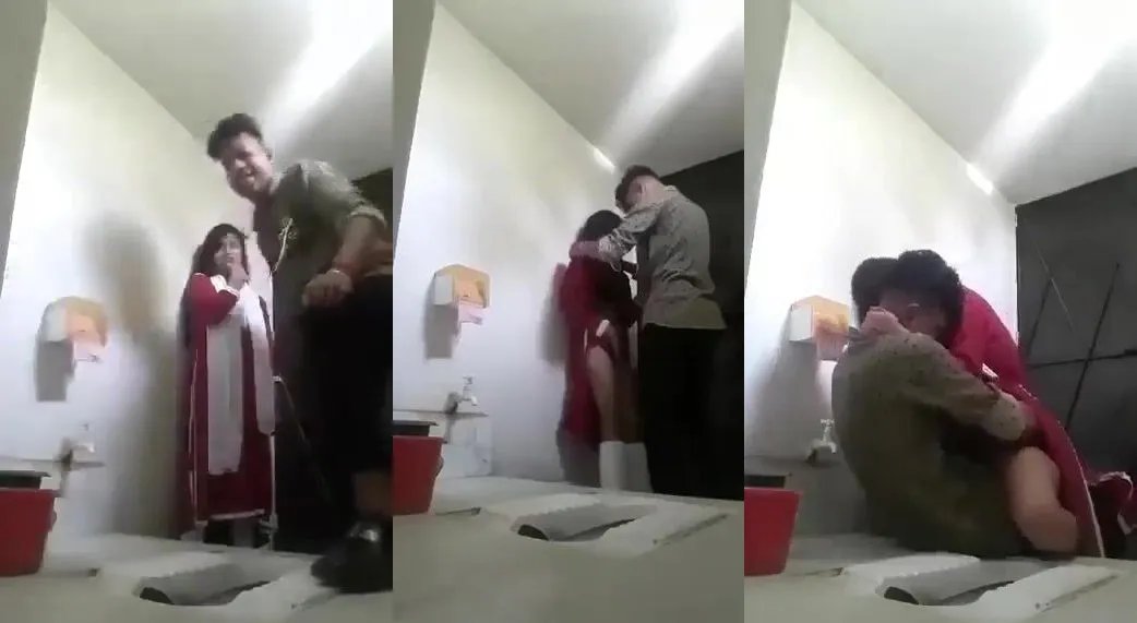 Jodhpur sweet couple passionate fuck in public toilet