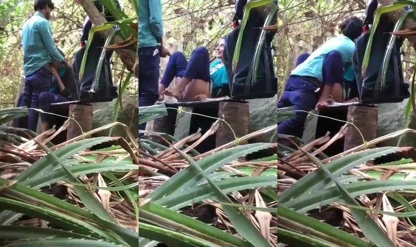 Mallu college couple erotic sex in public park viral mms video