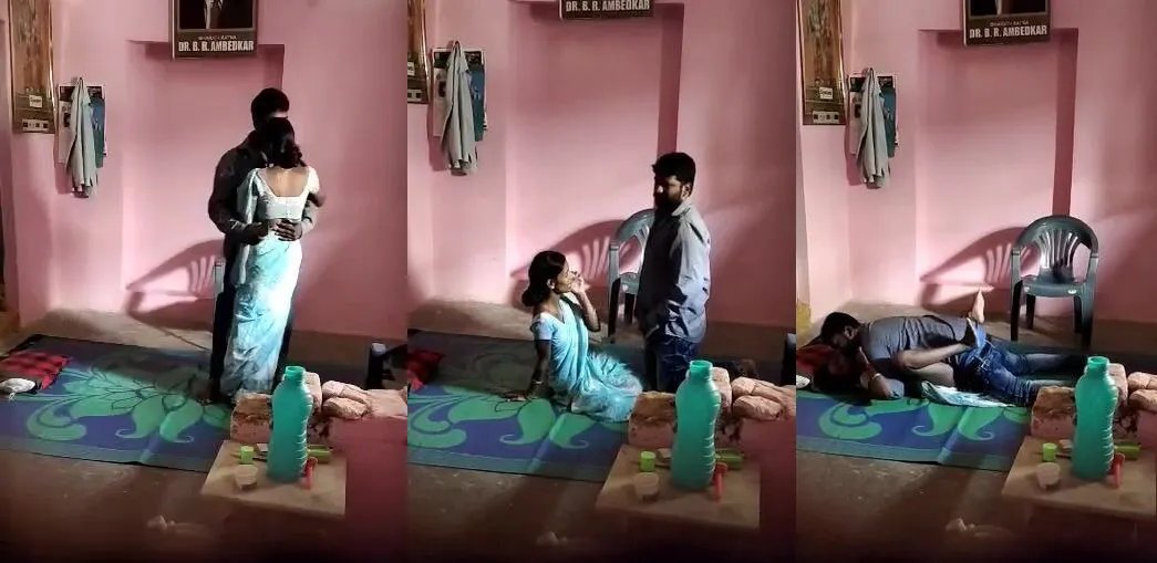 Marathi newly married slim wife cheating and fucking hardcore with lover