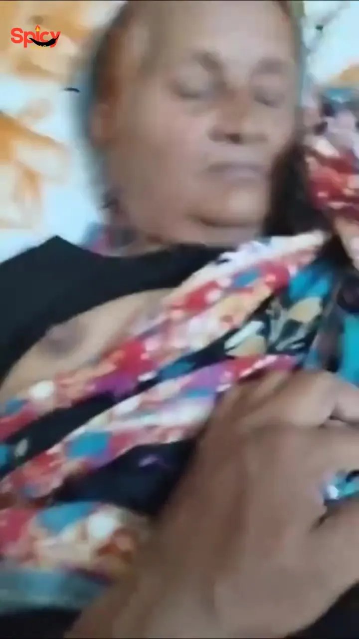 Mature 60 year old Bangla granny fucked by horny grandson