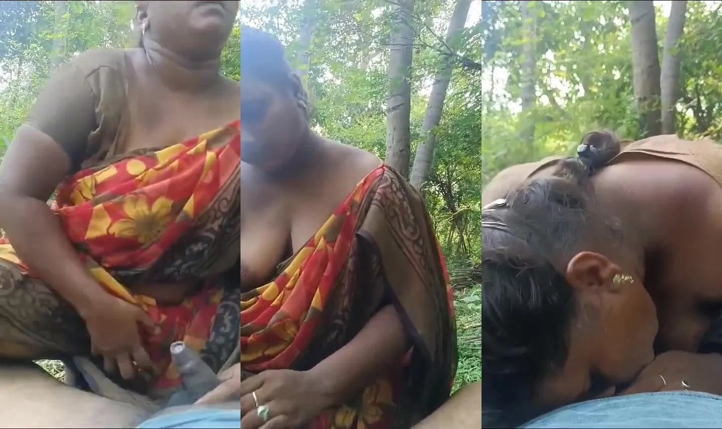 Mature South Indian slut outdoor sex with customer