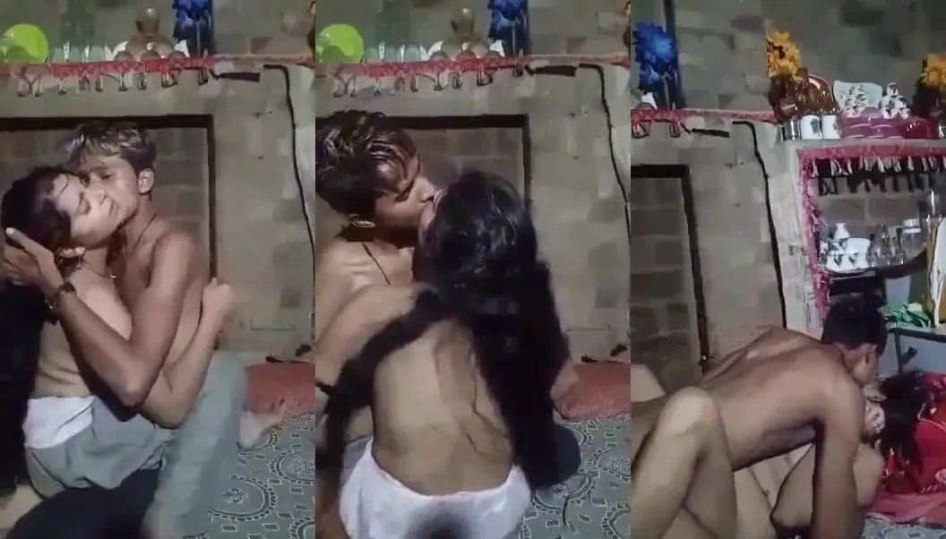 Newly married Haryanvi village couple passionate sex mms