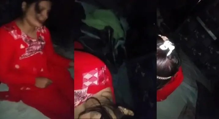 Pakistani Muslim bhabhi with big boobs romancing with devar