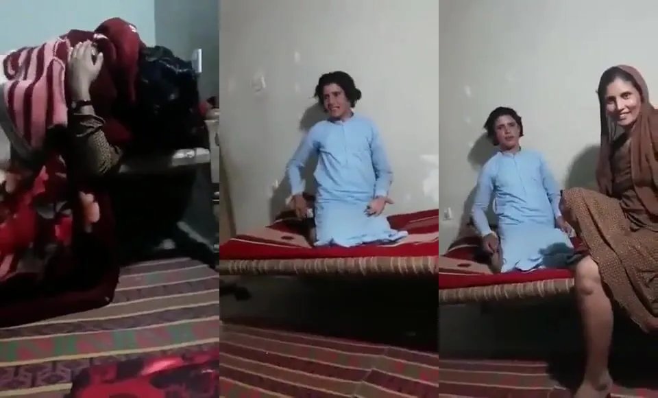 Pakistani young boy caught red handed fucking friend's sexy mom
