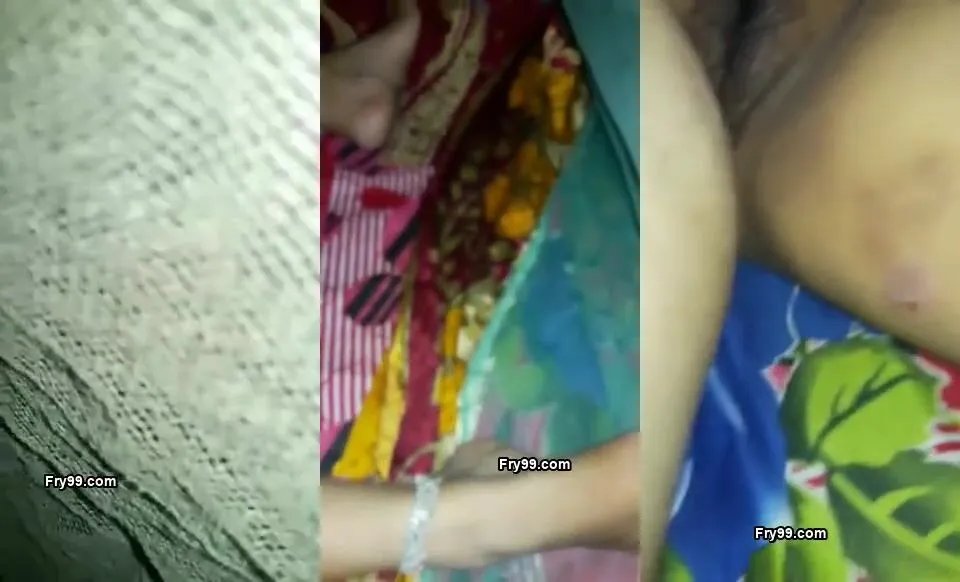 Rajasthani husband records sleeping wife's hairy pussy