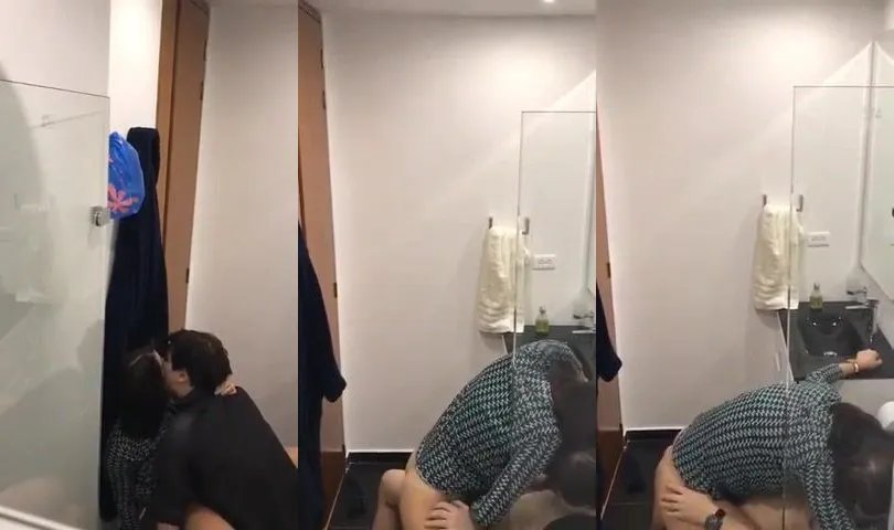 Sexy Manipuri girl fucked in bathroom by horny lover